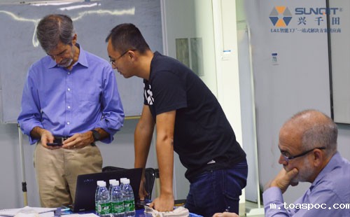 巴西客户参观兴千田道场